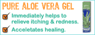 Aloe vera is a gentle gel that helps to soothe...